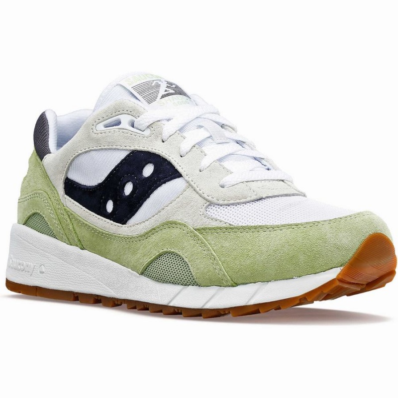 Saucony Shadow 6000 Joggesko Dame Hvite Mint Marineblå | S12897-L51