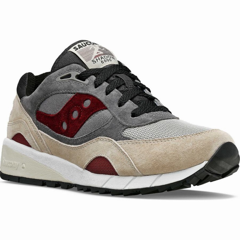 Saucony Shadow 6000 Joggesko Herre Beige Grå | S06589-B65