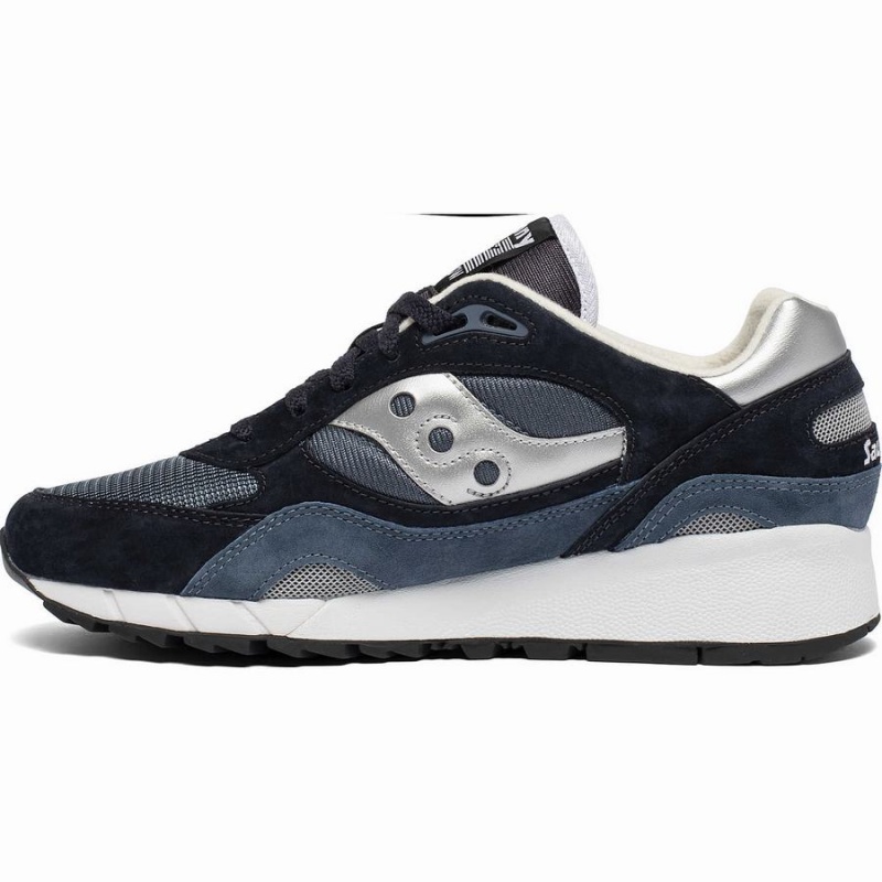 Saucony Shadow 6000 Joggesko Herre Marineblå Sølv | S43025-R48