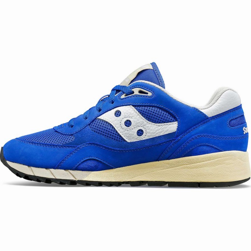 Saucony Shadow 6000 Premium Joggesko Dame Blå Hvite | S80932-B61