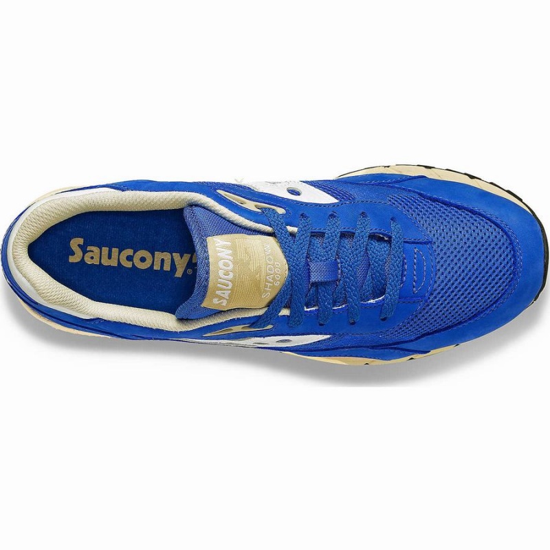 Saucony Shadow 6000 Premium Joggesko Dame Blå Hvite | S80932-B61