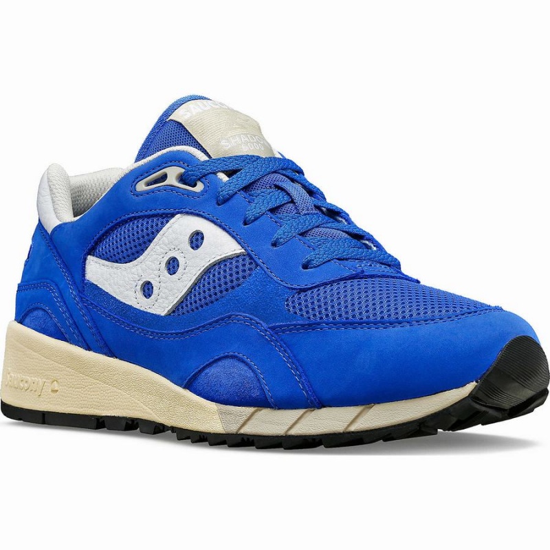 Saucony Shadow 6000 Premium Joggesko Dame Blå Hvite | S80932-B61