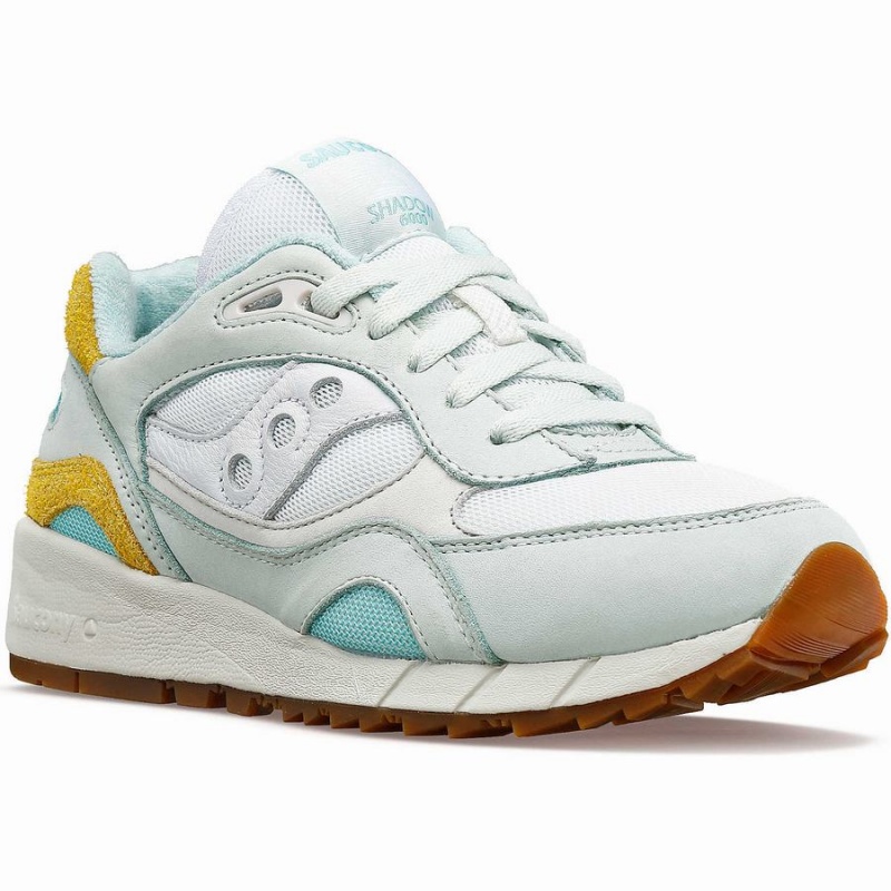 Saucony Shadow 6000 Unplugged Joggesko Dame Turkis Gul | S59174-R68