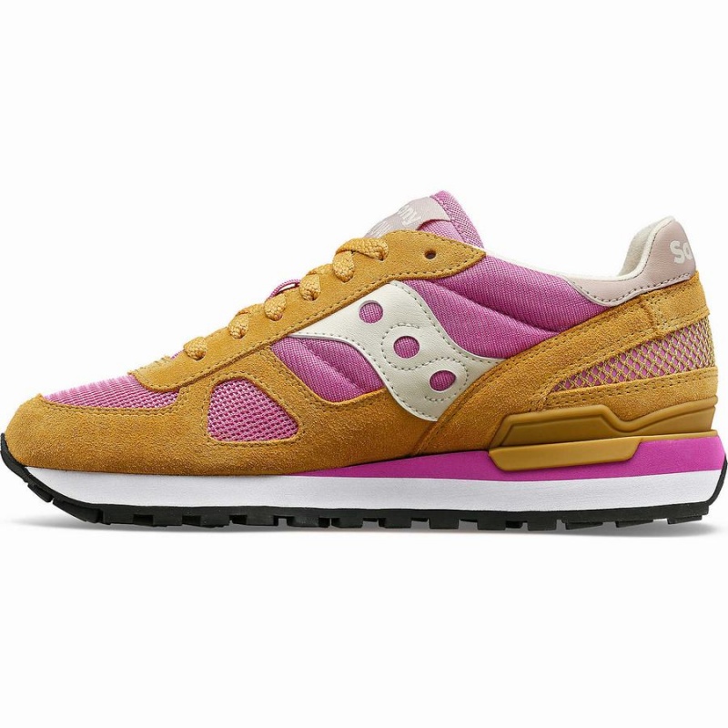 Saucony Shadow Original Joggesko Dame Beige Rosa | S96710-A29