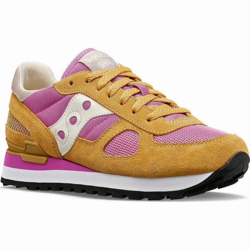 Saucony Shadow Original Joggesko Dame Beige Rosa | S96710-A29