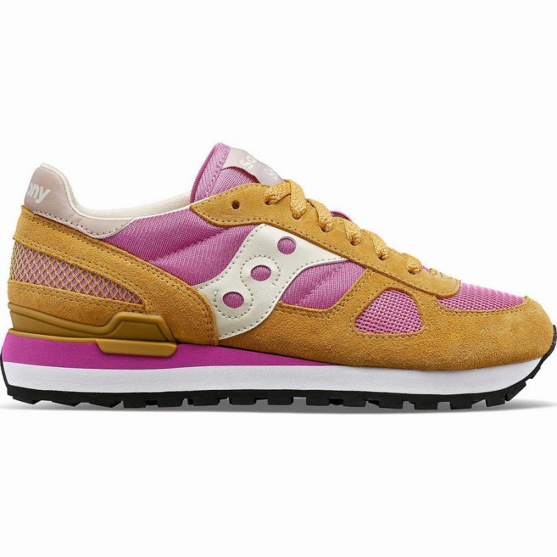 Saucony Shadow Original Joggesko Dame Beige Rosa | S96710-A29