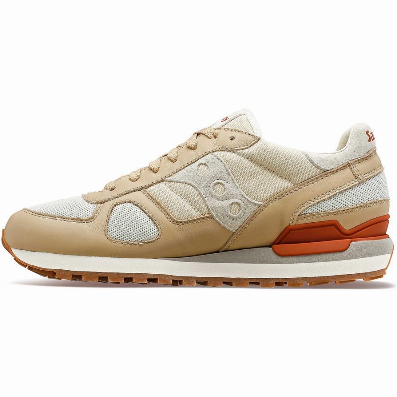 Saucony Shadow Original Joggesko Dame Beige Brune | S72058-F81