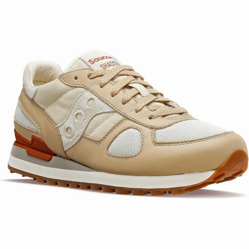 Saucony Shadow Original Joggesko Dame Beige Brune | S72058-F81