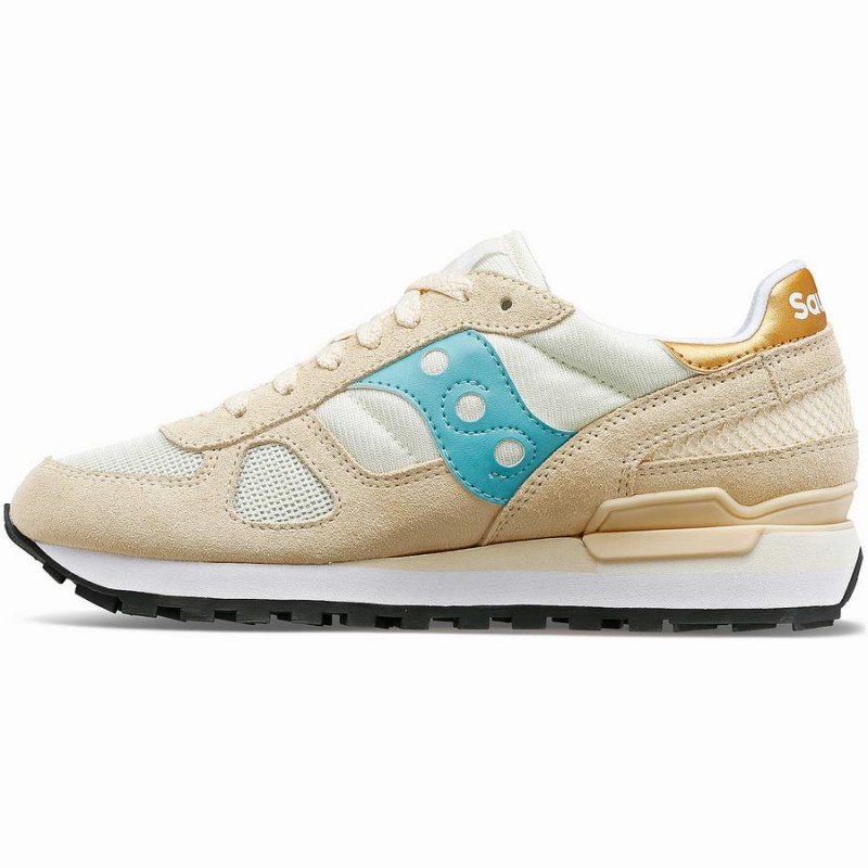 Saucony Shadow Original Joggesko Dame Brune Turkis | S81472-U57