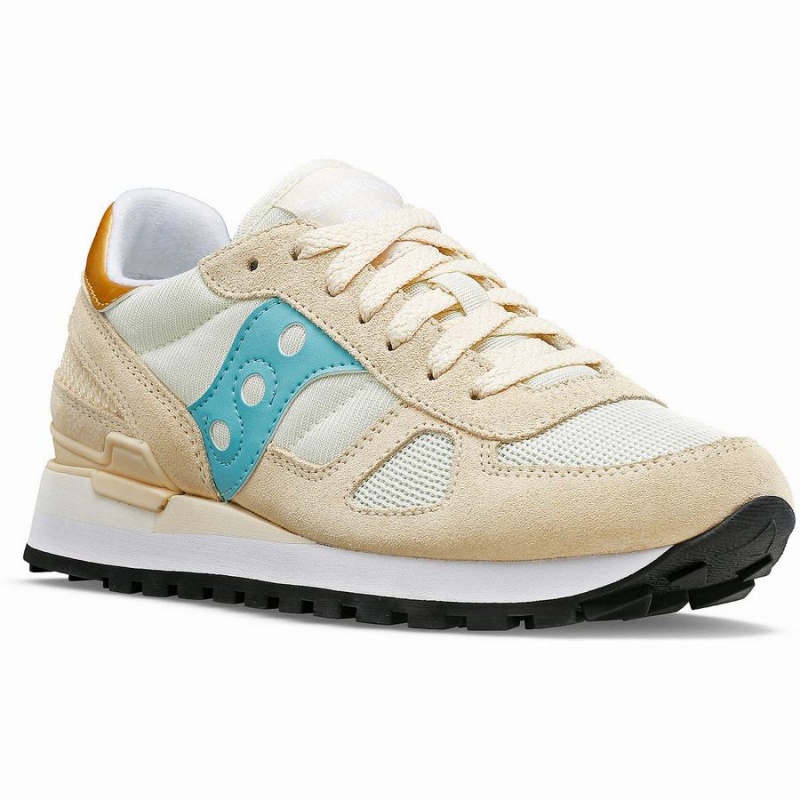 Saucony Shadow Original Joggesko Dame Brune Turkis | S81472-U57