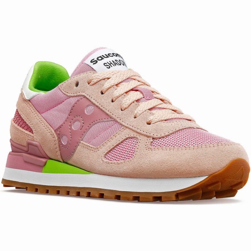 Saucony Shadow Original Joggesko Dame Brune Rosa | S90318-Z60