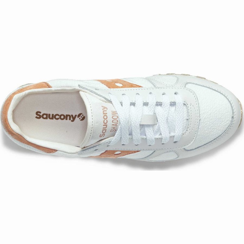 Saucony Shadow Original Joggesko Dame Hvite Brune | S32986-J59