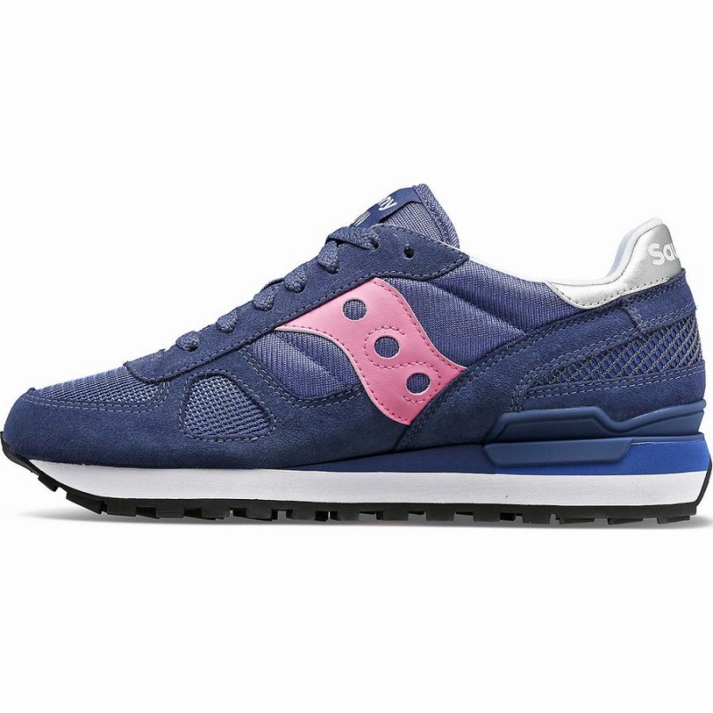 Saucony Shadow Original Joggesko Dame Marineblå Rosa | S71690-B16