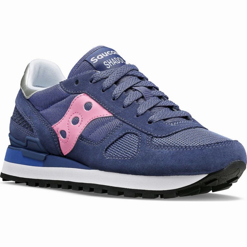 Saucony Shadow Original Joggesko Dame Marineblå Rosa | S71690-B16