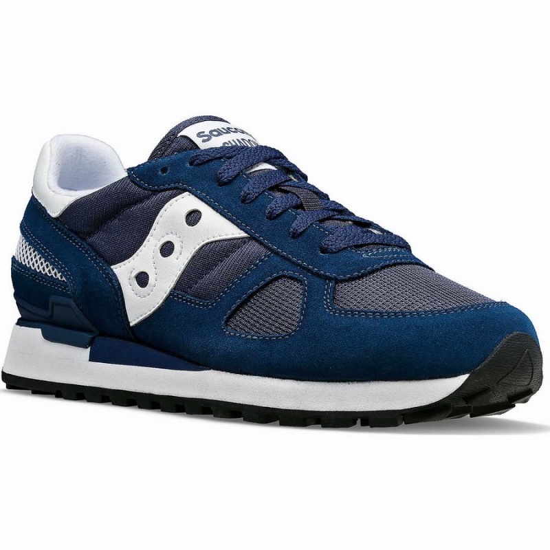 Saucony Shadow Original Joggesko Dame Marineblå Hvite | S21496-G83