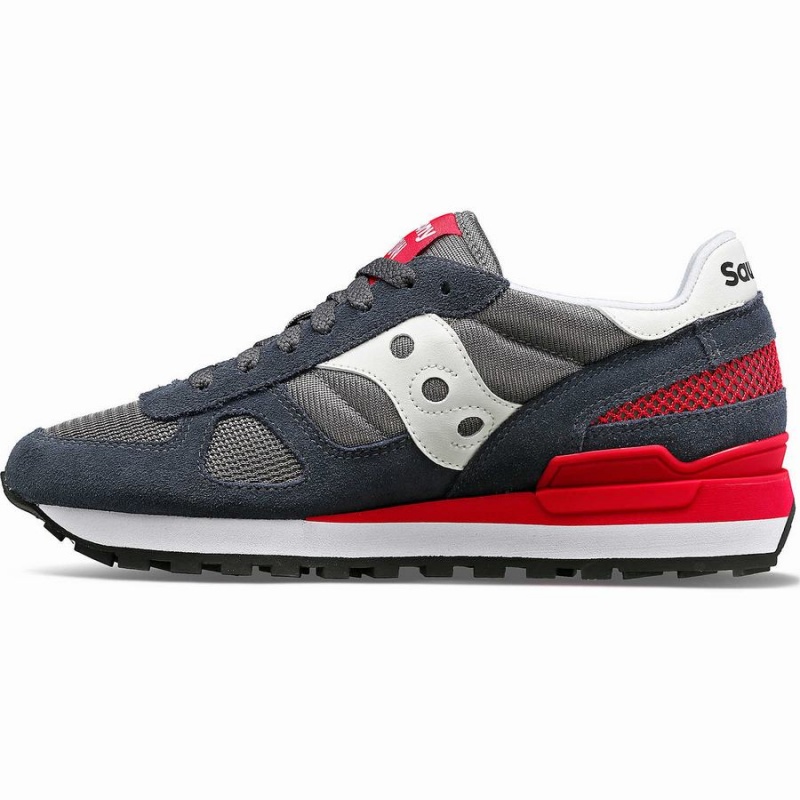 Saucony Shadow Original Joggesko Dame Mørke Grå Rød | S21746-E38