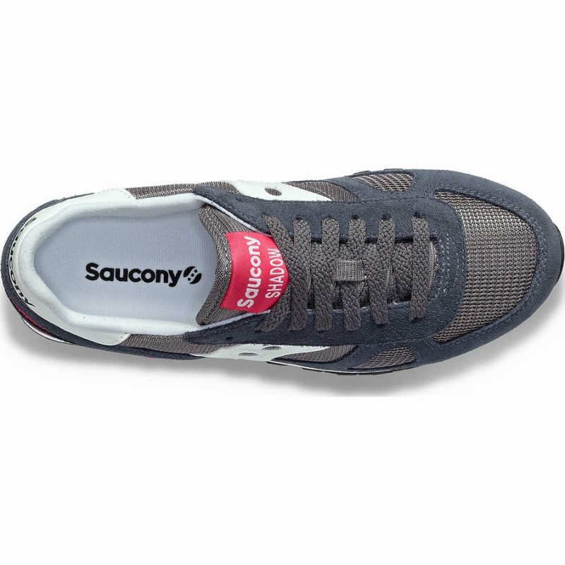 Saucony Shadow Original Joggesko Dame Mørke Grå Rød | S21746-E38