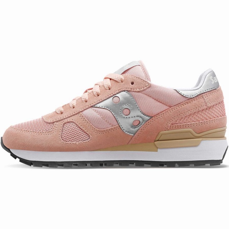 Saucony Shadow Original Joggesko Dame Rosa Sølv | S51403-X73