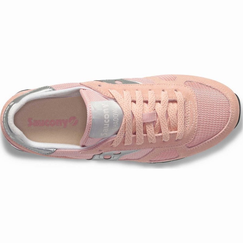 Saucony Shadow Original Joggesko Dame Rosa Sølv | S51403-X73