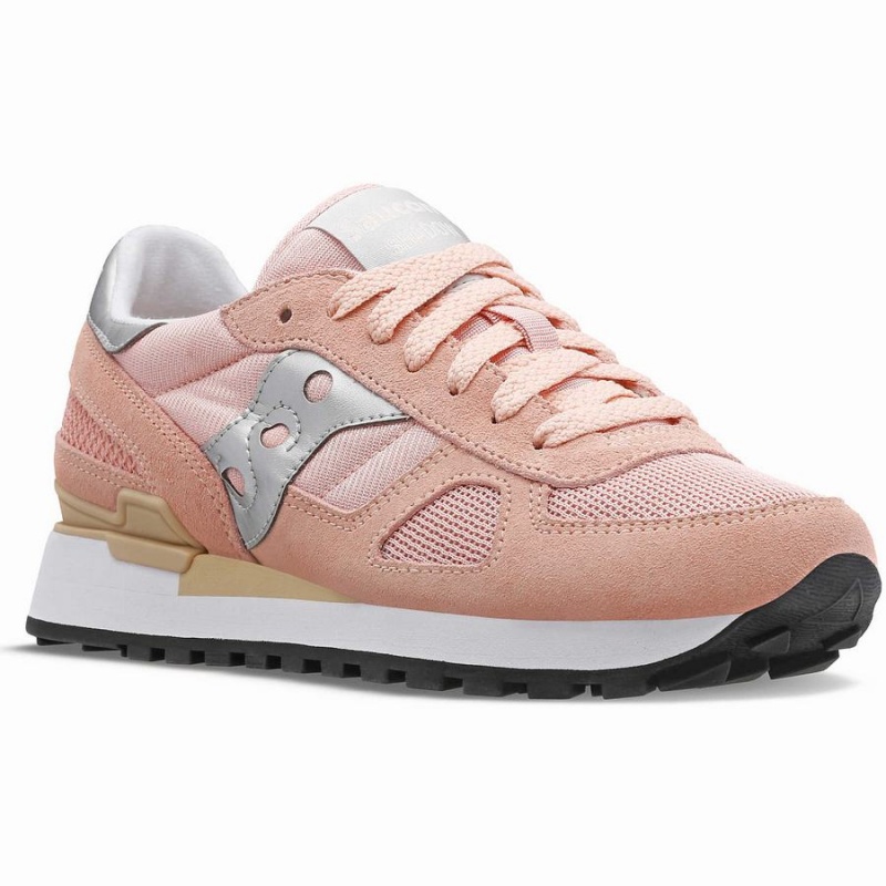 Saucony Shadow Original Joggesko Dame Rosa Sølv | S51403-X73