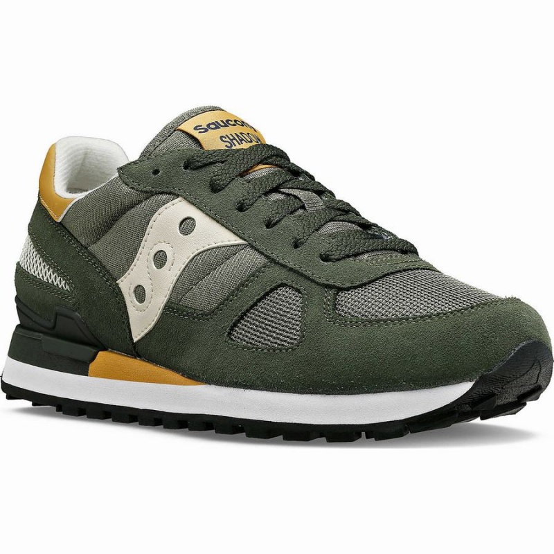 Saucony Shadow Original Joggesko Herre Olivengrønne Brune | S05481-F40