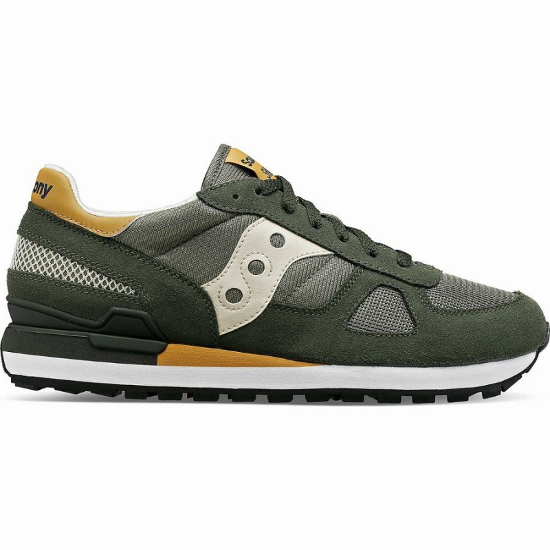 Saucony Shadow Original Joggesko Herre Olivengrønne Brune | S05481-F40