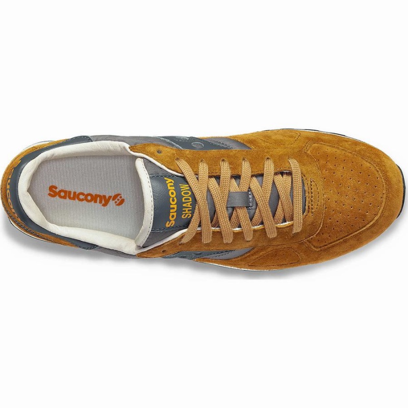 Saucony Shadow Original Premium Joggesko Dame Brune Grå | S51709-U46