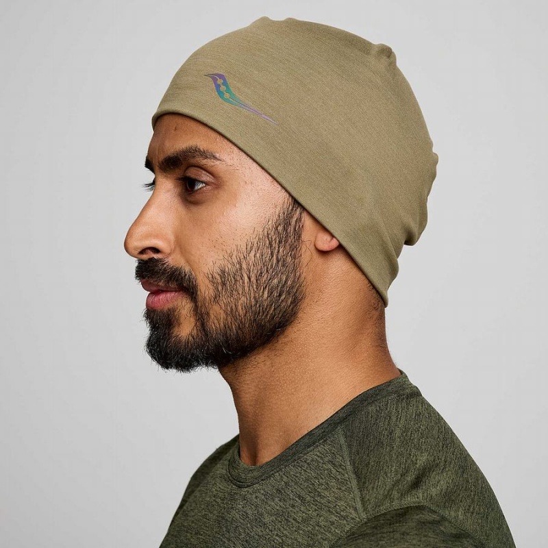 Saucony Solstice Beanie Herre Kaffe | S37014-E86