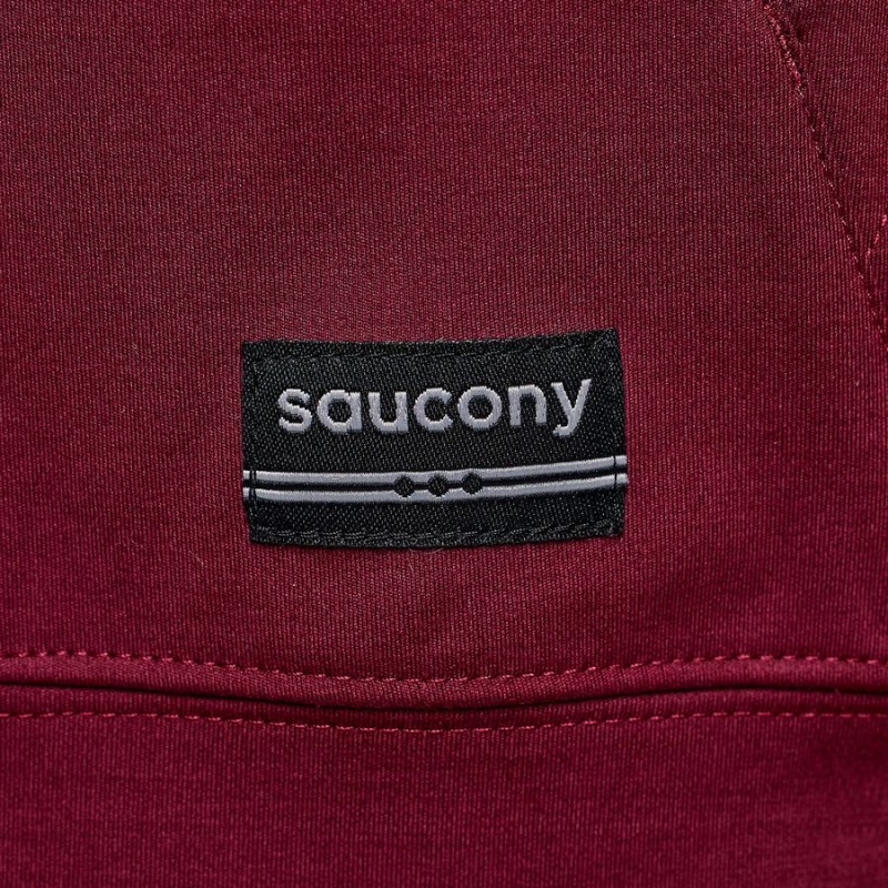 Saucony Solstice Zip Hoody Topper Herre Rød | S49061-C29