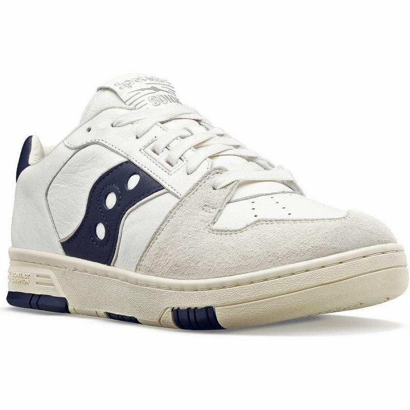 Saucony Spot-Bilt™ Sonic Low Premium Joggesko Dame Beige Blå | S80971-Y68