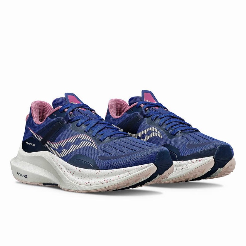 Saucony Tempus Løpesko Dame Marineblå Lilla | S23076-T29