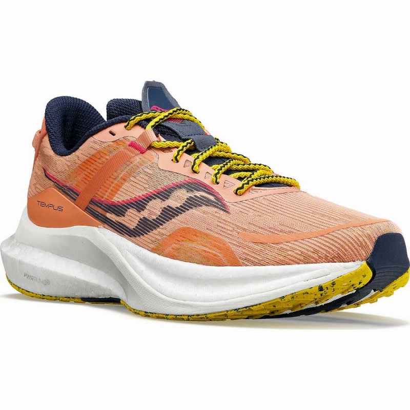 Saucony Tempus Løpesko Dame Oransje | S48106-R31