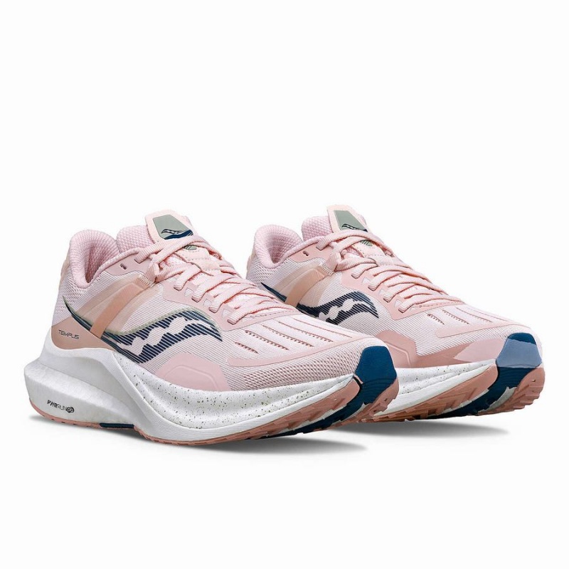 Saucony Tempus Løpesko Dame Rosa Marineblå | S52708-Y74