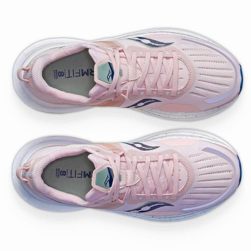 Saucony Tempus Løpesko Dame Rosa Marineblå | S52708-Y74