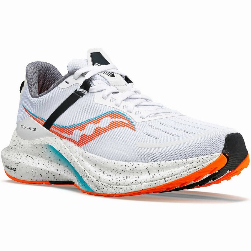 Saucony Tempus Løpesko Herre Hvite | S14657-P93