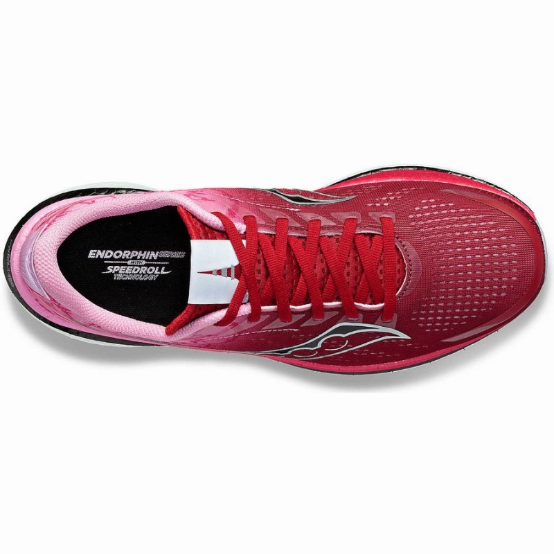 Saucony Tokyo Endorphin Speed 3 Løpesko Herre Rød Grå | S20496-C37