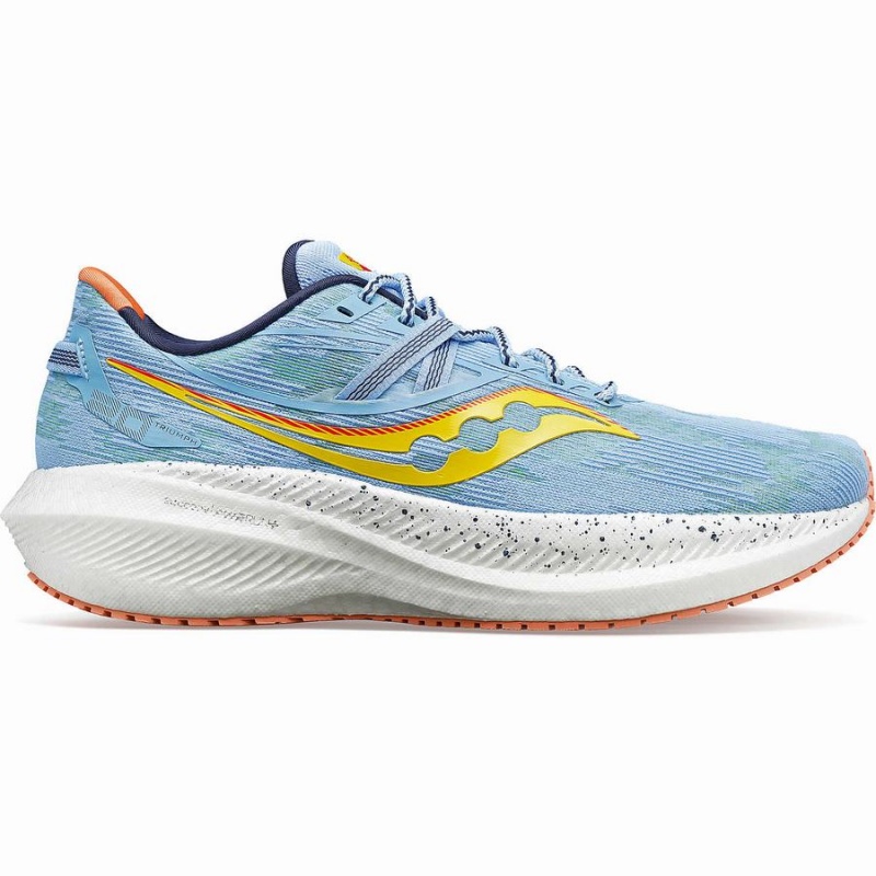 Saucony Triumph 20 Løpesko Dame Blå | S82931-B36