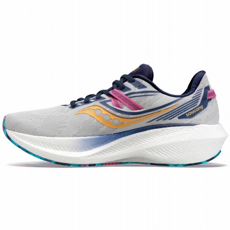 Saucony Triumph 20 Løpesko Dame Grå Gull | S06275-F34