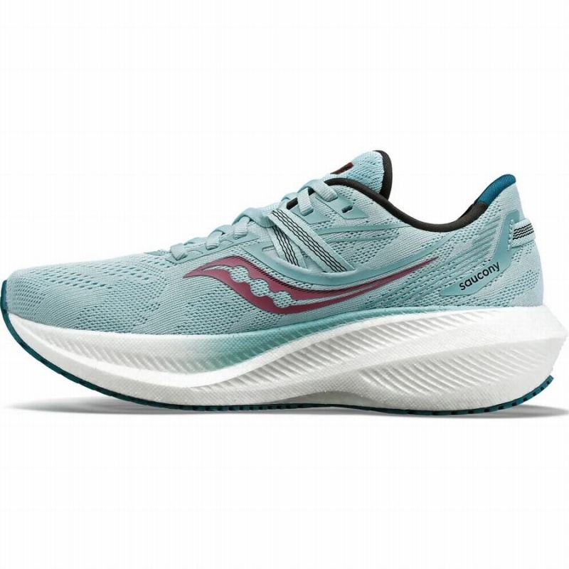 Saucony Triumph 20 Løpesko Dame Grønn | S23841-A83