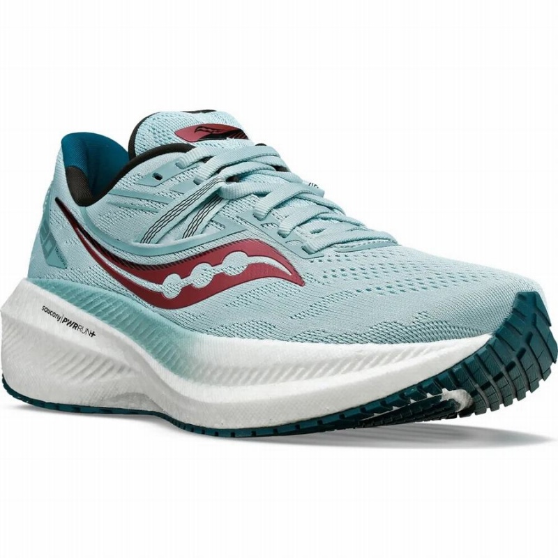 Saucony Triumph 20 Løpesko Dame Grønn | S23841-A83