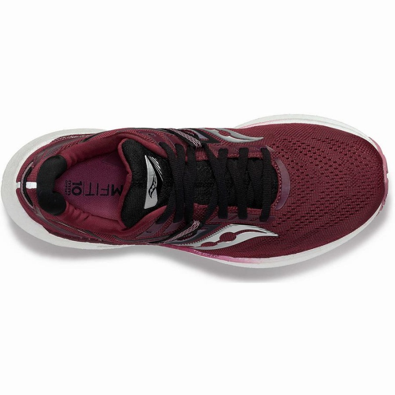 Saucony Triumph 20 Løpesko Dame Rød Rosa | S41320-X57