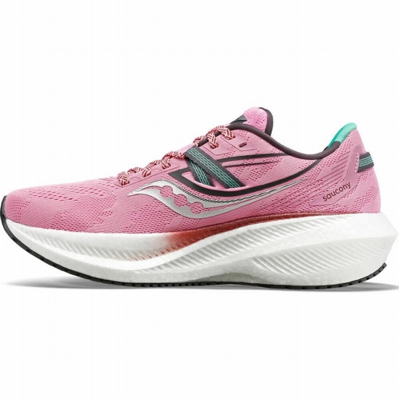 Saucony Triumph 20 Løpesko Dame Rosa | S76249-S75