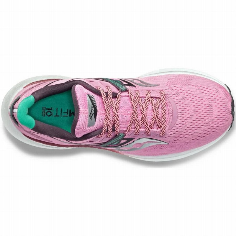 Saucony Triumph 20 Løpesko Dame Rosa | S76249-S75