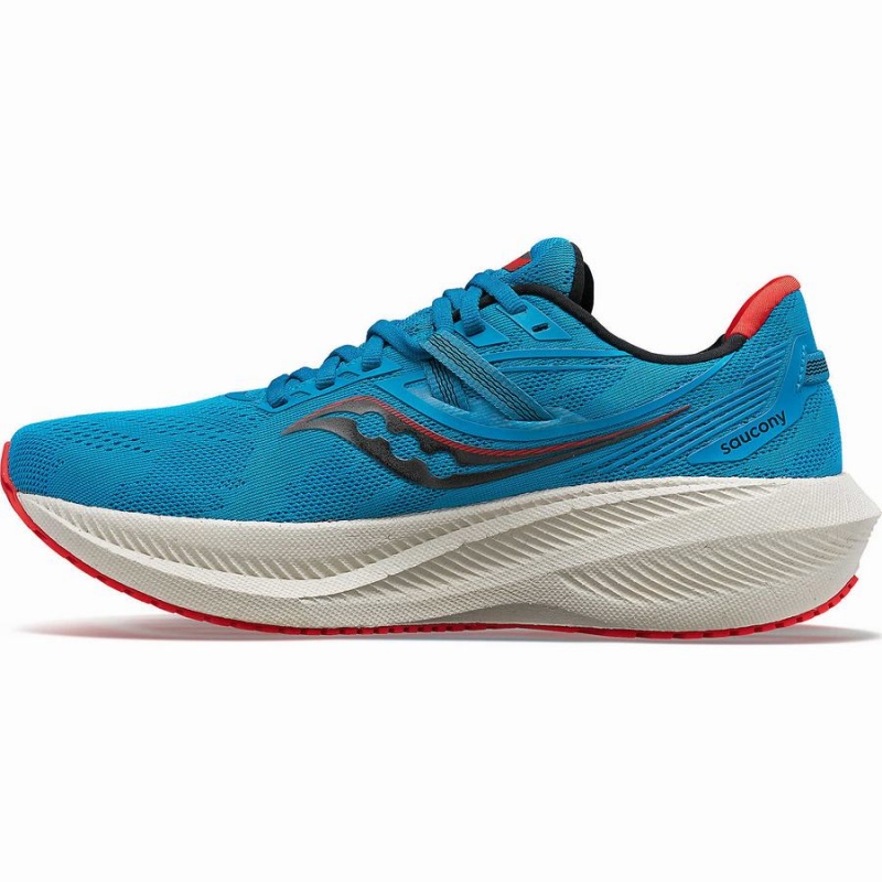 Saucony Triumph 20 Løpesko Herre Blå | S63215-F02