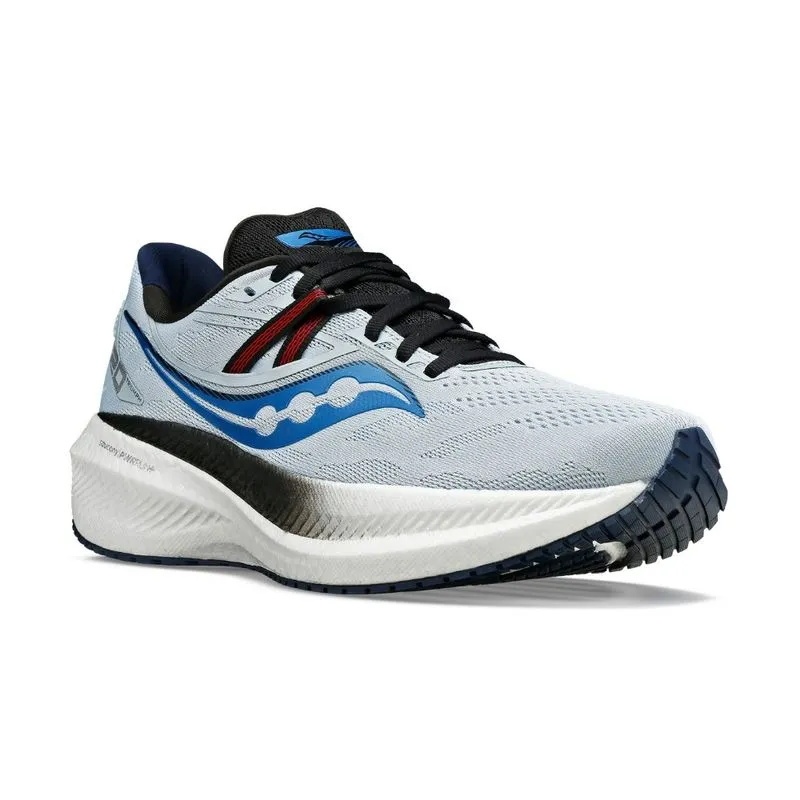 Saucony Triumph 20 Løpesko Herre Lyse Blå Svarte | S23701-E76