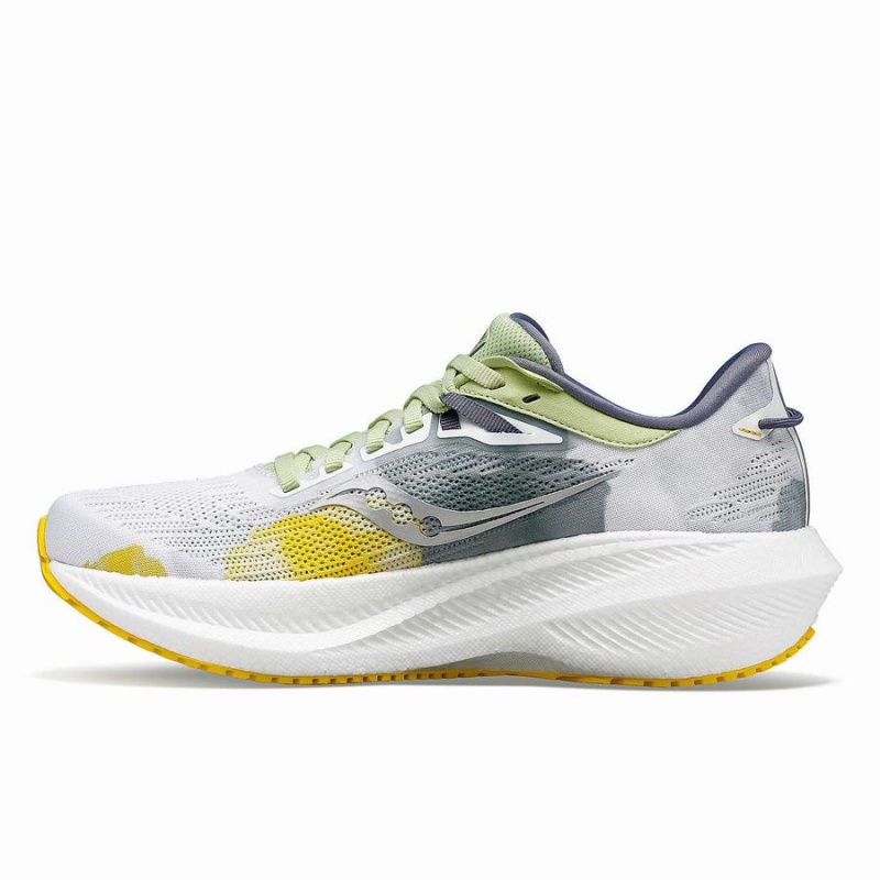 Saucony Triumph 21 Løpesko Dame Hvite | S79453-U23