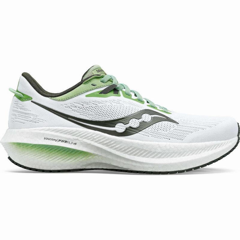 Saucony Triumph 21 Løpesko Herre Hvite | S16839-V62