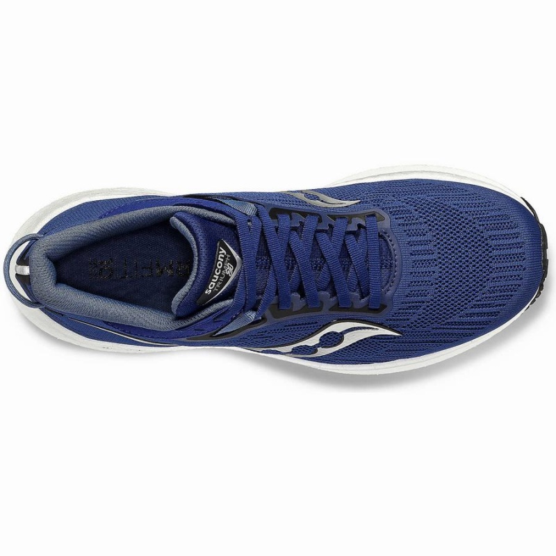 Saucony Triumph 21 Løpesko Herre Indigo Svarte | S35427-H06