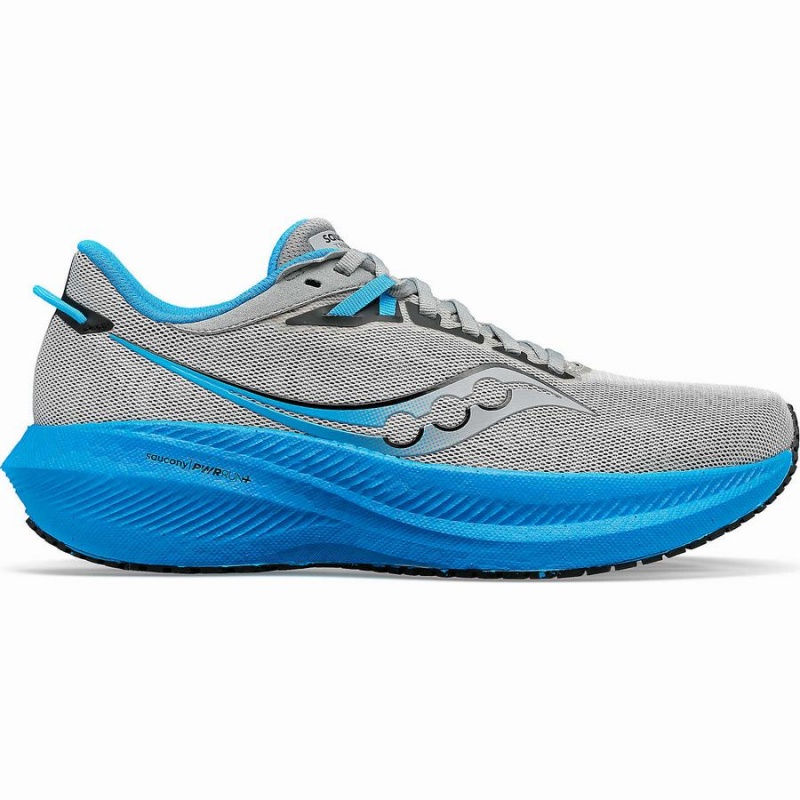 Saucony Triumph 21 Løpesko Herre Sølv | S14590-F24