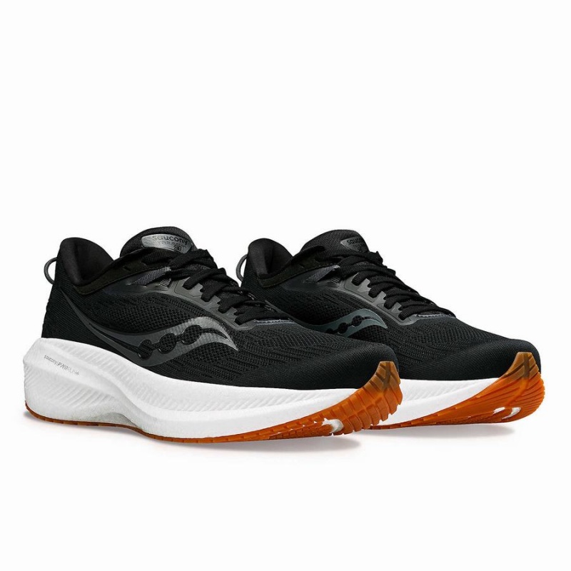 Saucony Triumph 21 Løpesko Herre Svarte | S87094-G57